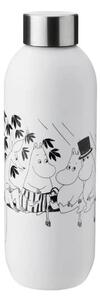 Nerezová lahev Keep Cool White Moomin 750 ml