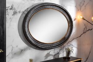 Zrcadlo VENI 135 cm - černá, zlatá
