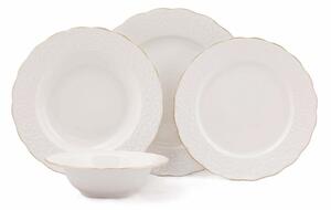 24dílná sada porcelánového nádobí Kutahya Simplicity
