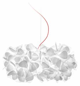 Slamp Clizia Mama Non Mama, designové svítidlo s červeným kabelem, 2x12W E27, prům. 53cm