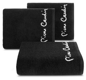 BAVLNĚNÝ RUČNÍK PIERRE CARDIN DARIO 50X90 CM ČERNÁ