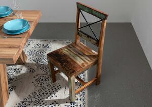 OLDTIME Židle, 2-set, lakovaný indický palisandr