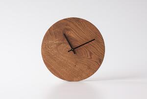 Dřevěné hodiny Drasner Boom - Kohoutek Old Wood