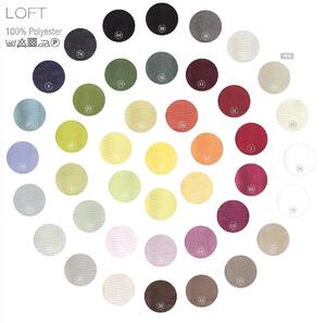 Ubrus Loft, výběr ze 42 barev a 4 rozměrů - Sander Barva: 63 - carmine, Rozměry: 135 x 170 cm