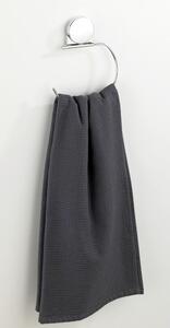 Nástěnný držák na ručník ve stříbrné barvě Wenko Static-Loc® Osimo