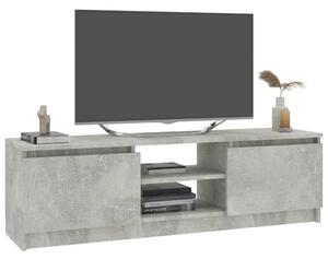TV stolek Rakby - betonově šedý | 120x30x35,5 cm
