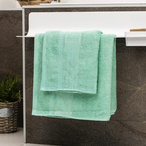 Sada Bamboo Premium osuška a ručník mentolová, 70 x 140 cm, 50 x 100 cm