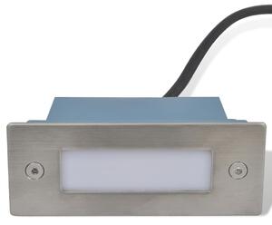 Zápustná LED svítidla pro schody 6 ks 44 x 111 x 56 mm