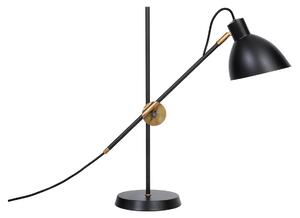 Konsthantverk - KH#1 Black/Raw Brass Stolní Lampa - Lampemesteren