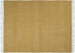 Linie Design Vlněný koberec Birla Yellow, žlutý Rozměr: 140x200 cm