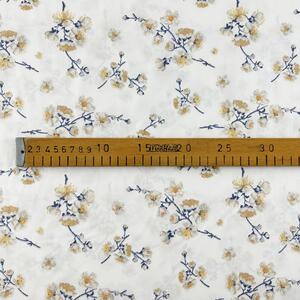 Ervi bavlna š.240 cm - Třešňový květ na bílém č.25732-18, metráž