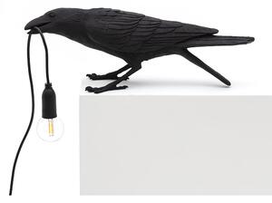Seletti - Bird Lamp Playing Stolní Lampa BlackSeletti - Lampemesteren