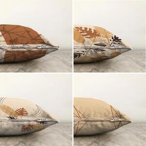 Sada 4 povlaků na polštáře Minimalist Cushion Covers Neutral, 55 x 55 cm