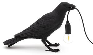 Seletti - Bird Lamp Waiting Stolní Lampa BlackSeletti - Lampemesteren
