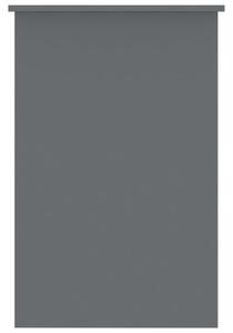 Psací stůl Rouh - šedý s vysokým leskem | 100x50x76 cm