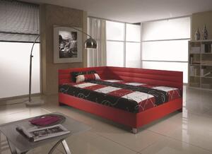 ND rohová postel Elite matrace: s jádrem z PU pěny, rošt: s lamelovým roštem, rozměry: 110x200cm