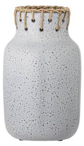 Váza lenaj 28 cm šedá