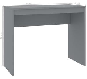 Psací stůl Claredon - šedý | 90x40x72 cm