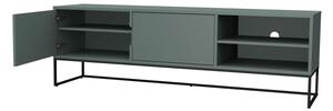 Šedozelený TV stolek 176x57 cm Lipp - Tenzo