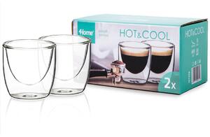 Termo sklenice na espresso Hot&Cool 80 ml, 2 ks