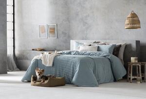 Textil Antilo Přehoz na postel Nilo Azul, nebesky modrý, sada se 2 povlaky na polštáře 70x50 cm Rozměr: 250x270 cm