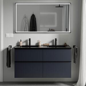 Koupelnová skříňka s dvojumyvadlem LAVOA 120 cm
