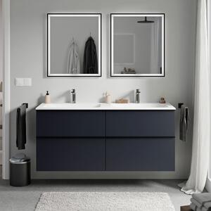 Koupelnová skříňka LAVOA 120 cm s umyvadlem z minerálního odlitku CREAM - možnost volby barvy