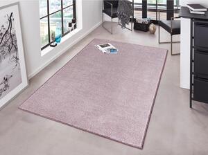 Růžový koberec Hanse Home Pure, 80 x 150 cm