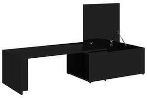 Konferenční stolek Grammer - černý vysoký lesk | 150x50x35 cm