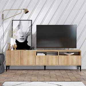Hanah Home TV stolek Ross 180 cm dub