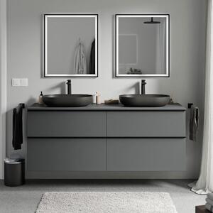 Koupelnová skříňka pod umyvadlo na desku LAVOA 160 cm - možnost volby barvy