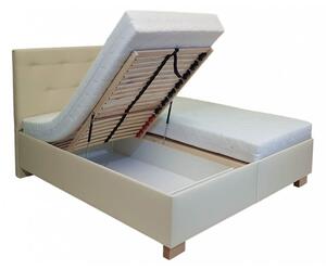 Nábytek Pyramida postel Peggy 160x200cm, volně ložené matrace, nepolohovací s matrací: bez matrace