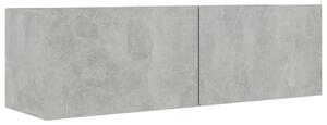 TV stolek Sunset - betonově šedý | 100x30x30 cm
