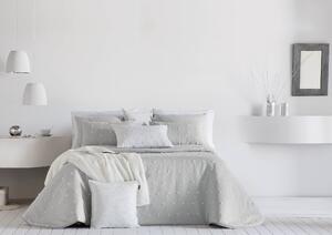 Textil Antilo Přehoz Elen Grey, šedý, sada se 2 povlaky na polštáře 70x50 cm Rozměr: 270x270 cm