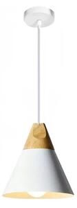 Toolight - Závěsná stropní lampa Scandi - bílá - APP055-1CP