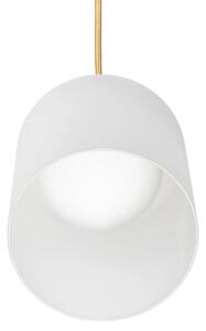 Toolight - Závěsná stropní lampa Sphera - bílá/zlatá - APP1169-1CP