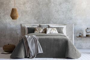 Textil Antilo Přehoz na postel Madeira, šedozelený, sada se 2 povlaky na polštáře 70x50 cm Rozměr: 270x270 cm