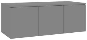 TV stolek Argem - černý s vysokým leskem | 80x34x30 cm