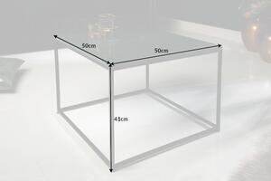 Designový konferenční stolek Factor 50 cm mramor zelený