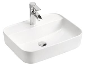 Koupelnová sestava - LEONARDO white, 60 cm, sestava č. 2, bílá/dub sherman