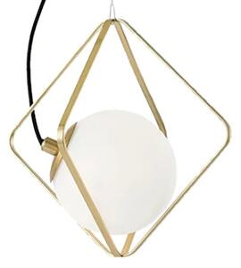 Toolight - Závěsná stropní lampa Sphera - zlatá - APP1017-1CP