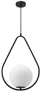 Toolight - Závěsná stropní lampa Sphera - černá - APP938-1CP