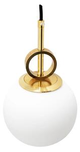 Toolight - Závěsná stropní lampa Sphera - bílá/zlatá - APP482-1CP