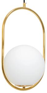 Toolight - Závěsná stropní lampa Sphera - bílá - APP473-1CP