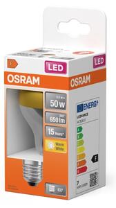 LED Žárovka se zrcadlovým vrchlíkem FILAMENT E27/6,5W/230V 2700K zlatá - Osram