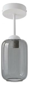 BRILAGI - LED Přisazený lustr R GLASS 1xE27/60W/230V pr. 14 cm bílá/kouř šedá