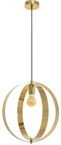 Toolight - Závěsná stropní lampa Ring - zlatá - APP961-1CP
