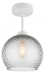 BRILAGI - LED Přisazený lustr R GLASS 1xE27/60W/230V pr. 25 cm bílá/kouř šedá