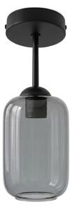 BRILAGI - LED Přisazený lustr R GLASS 1xE27/60W/230V pr. 14 cm černá/kouř šedá