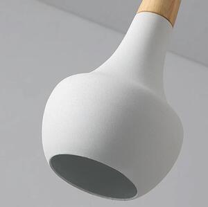 Toolight - Závěsná stropní lampa Ramus - bílá - APP937-1CP
